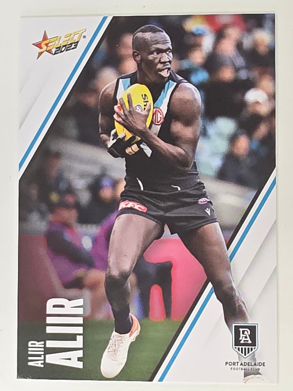 AFL 2023 Footy Stars Base Card #122 Aliir Aliir Port Adelaide Power