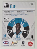 AFL 2023 Footy Stars Base Card #122 Aliir Aliir Port Adelaide Power