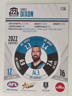 AFL 2023 Footy Stars Base Card #126 Charlie Dixon Port Adelaide Power