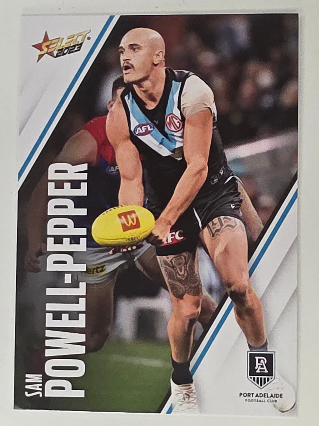 AFL 2023 Footy Stars Base Card #129 Sam Powell-Pepper Port Adelaide Power