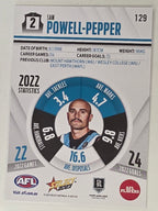 AFL 2023 Footy Stars Base Card #129 Sam Powell-Pepper Port Adelaide Power
