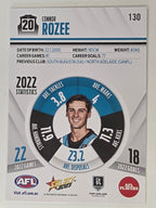 AFL 2023 Footy Stars Base Card #130 Connor Rozee Port Adelaide Power