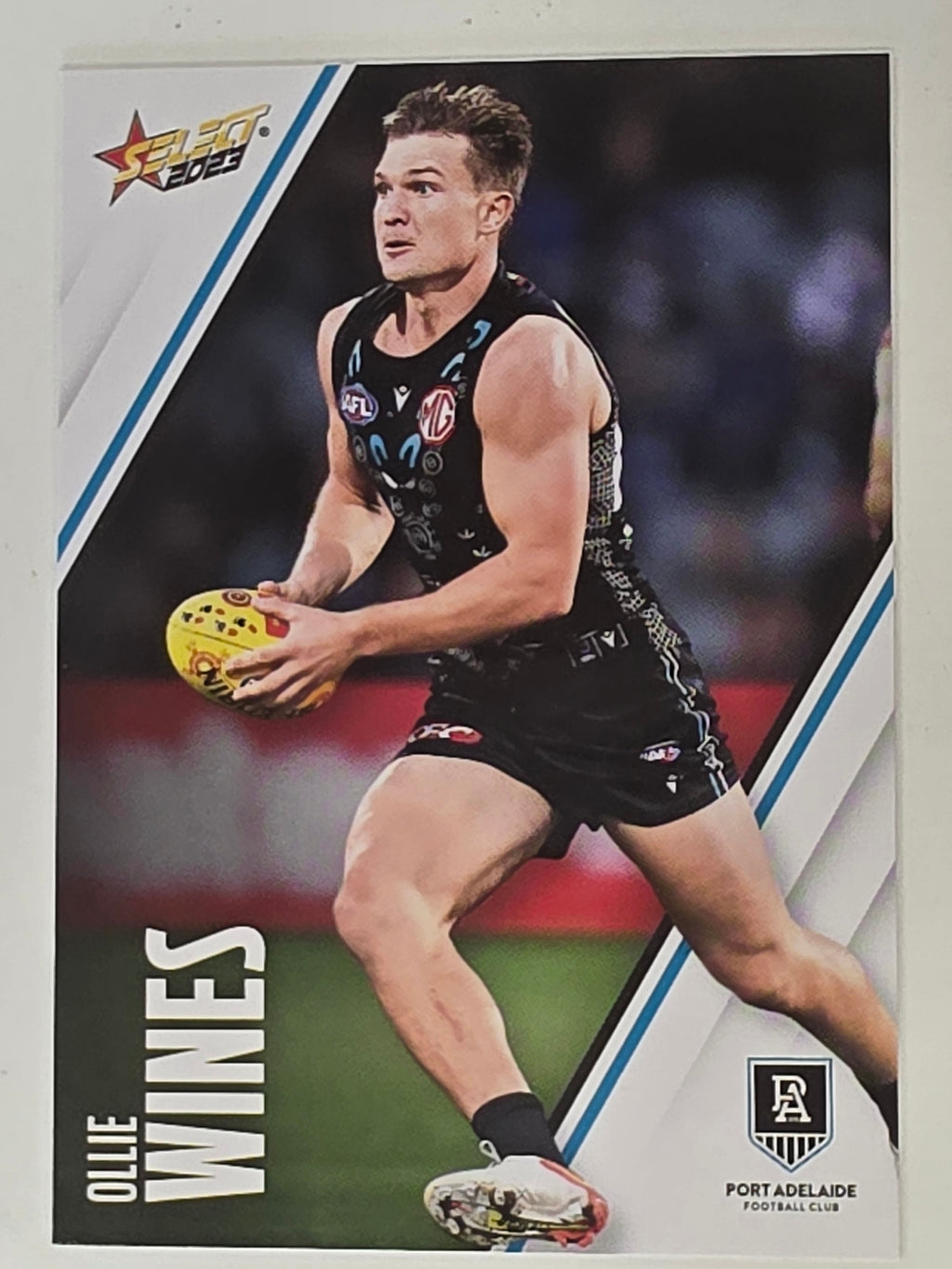 AFL 2023 Footy Stars Base Card #131 Ollie Wines Port Adelaide Power