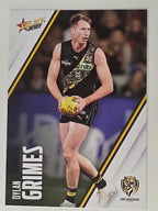 AFL 2023 Footy Stars Base Card #134 Dylan Grimes Richmond Tigers