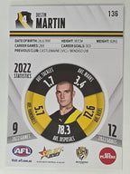AFL 2023 Footy Stars Base Card #136 Dustin Martin Richmond Tigers