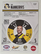 AFL 2023 Footy Stars Base Card #137 Toby Nankervis Richmond Tigers