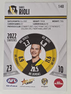 AFL 2023 Footy Stars Base Card #140 Daniel Rioli Richmond Tigers