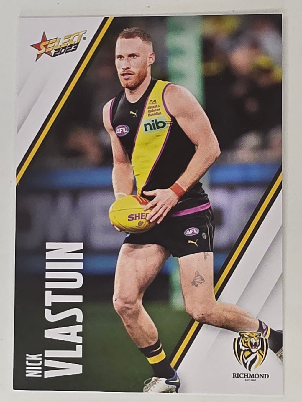 AFL 2023 Footy Stars Base Card #141 Nick Vlastuin Richmond Tigers