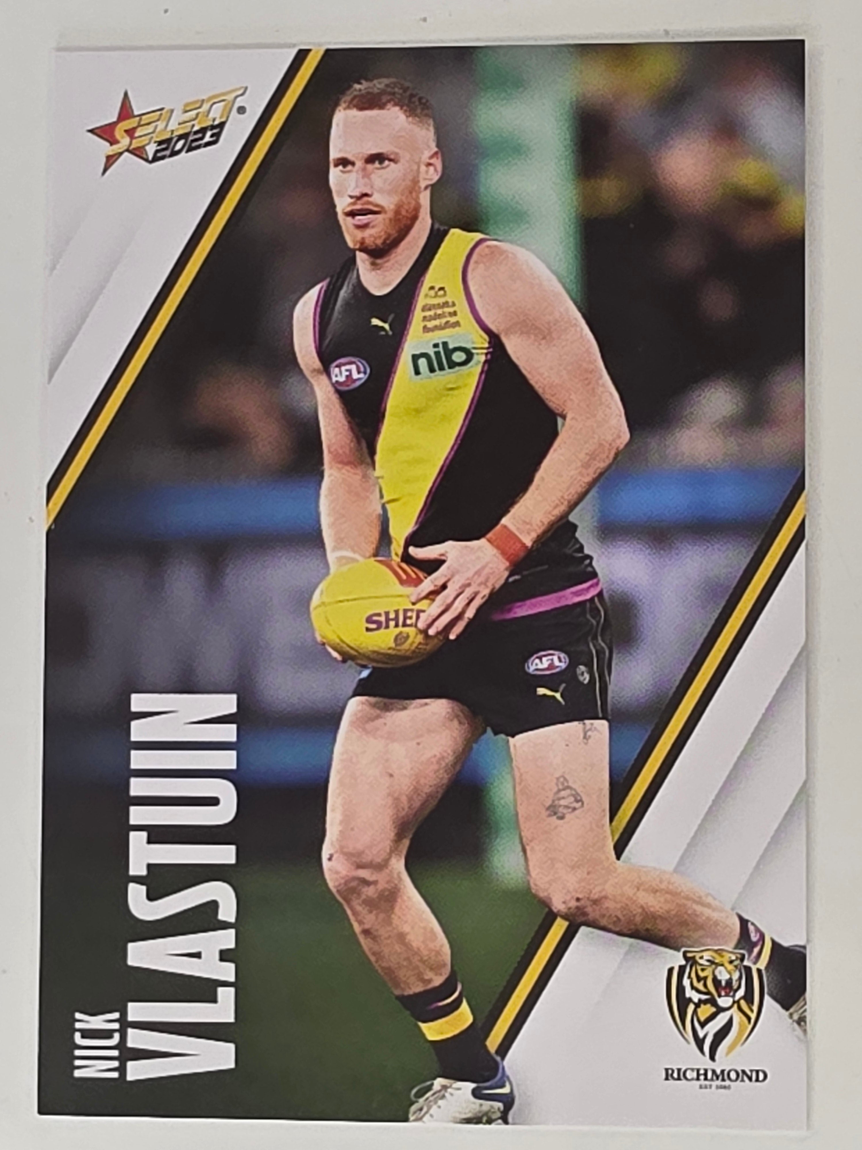 AFL 2023 Footy Stars Base Card #141 Nick Vlastuin Richmond Tigers