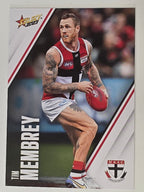 AFL 2023 Footy Stars Base Card #147 Tim Membrey St Kilda Saints