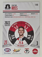 AFL 2023 Footy Stars Base Card #148 Sebastian Ross St Kilda Saints