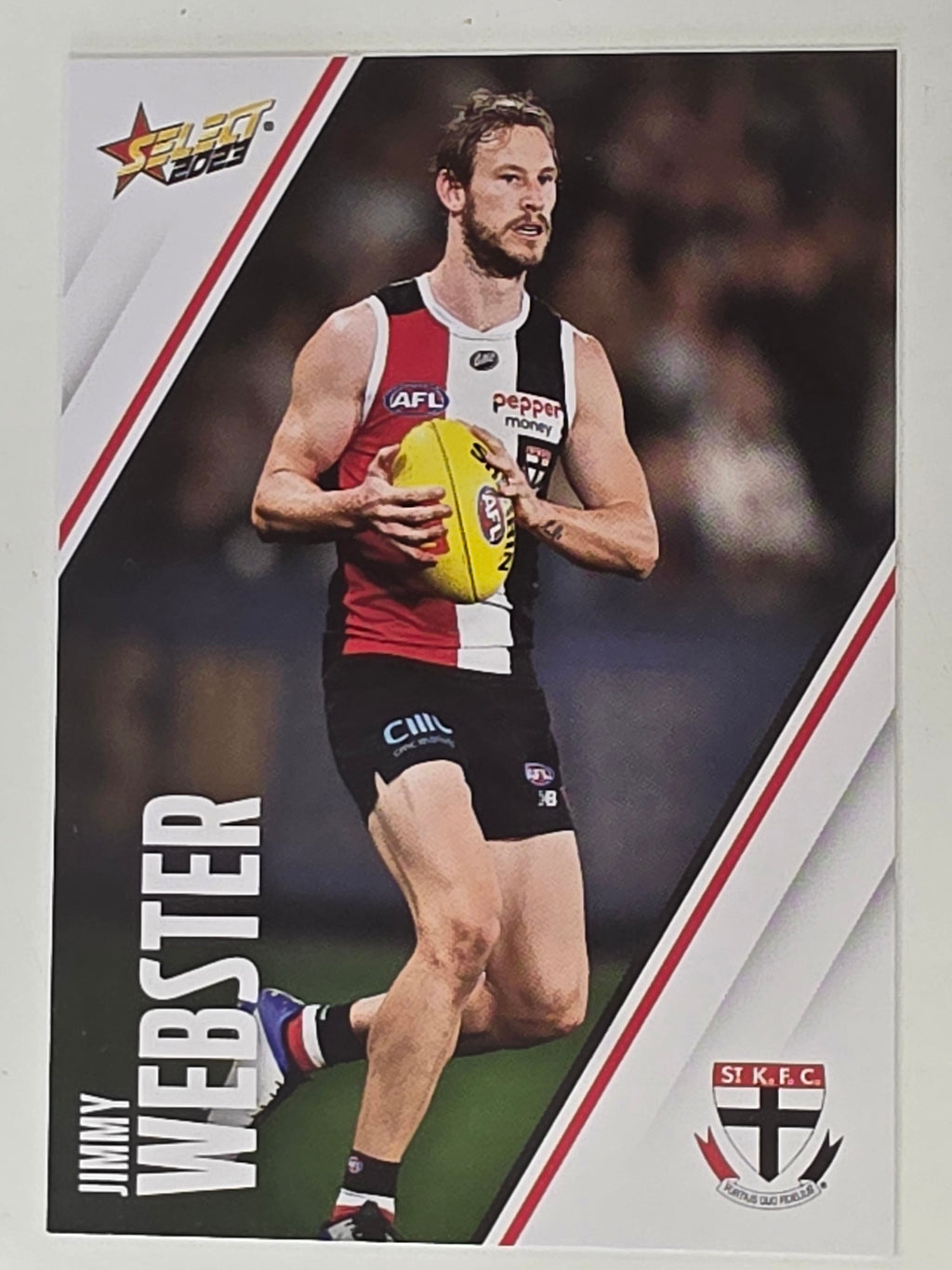 AFL 2023 Footy Stars Base Card #151 Jimmy Webster St Kilda Saints