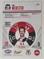 AFL 2023 Footy Stars Base Card #151 Jimmy Webster St Kilda Saints