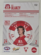 AFL 2023 Footy Stars Base Card #152 Nick Blakey Sydney Swans