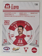 AFL 2023 Footy Stars Base Card #156 Jake Lloyd Sydney Swans