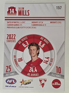 AFL 2023 Footy Stars Base Card #157 Callum Mills Sydney Swans