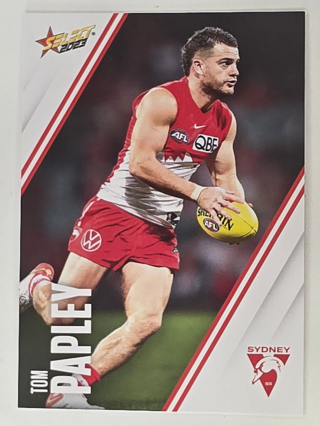 AFL 2023 Footy Stars Base Card #158 Tom Papley Sydney Swans