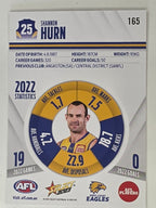 AFL 2023 Footy Stars Base Card #165 Shannon Hurn West Coast Eagles