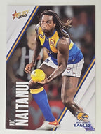AFL 2023 Footy Stars Base Card #168 Nic Naitanui West Coast Eagles