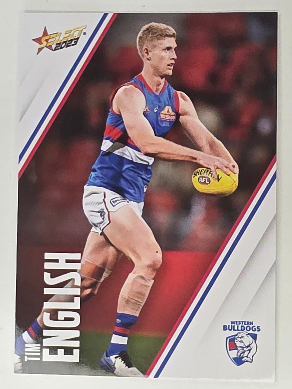 AFL 2023 Footy Stars Base Card #175 Tim English Western Bulldogs