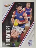 AFL 2023 Footy Stars Base Card #176 Tom Liberatore Western Bulldogs