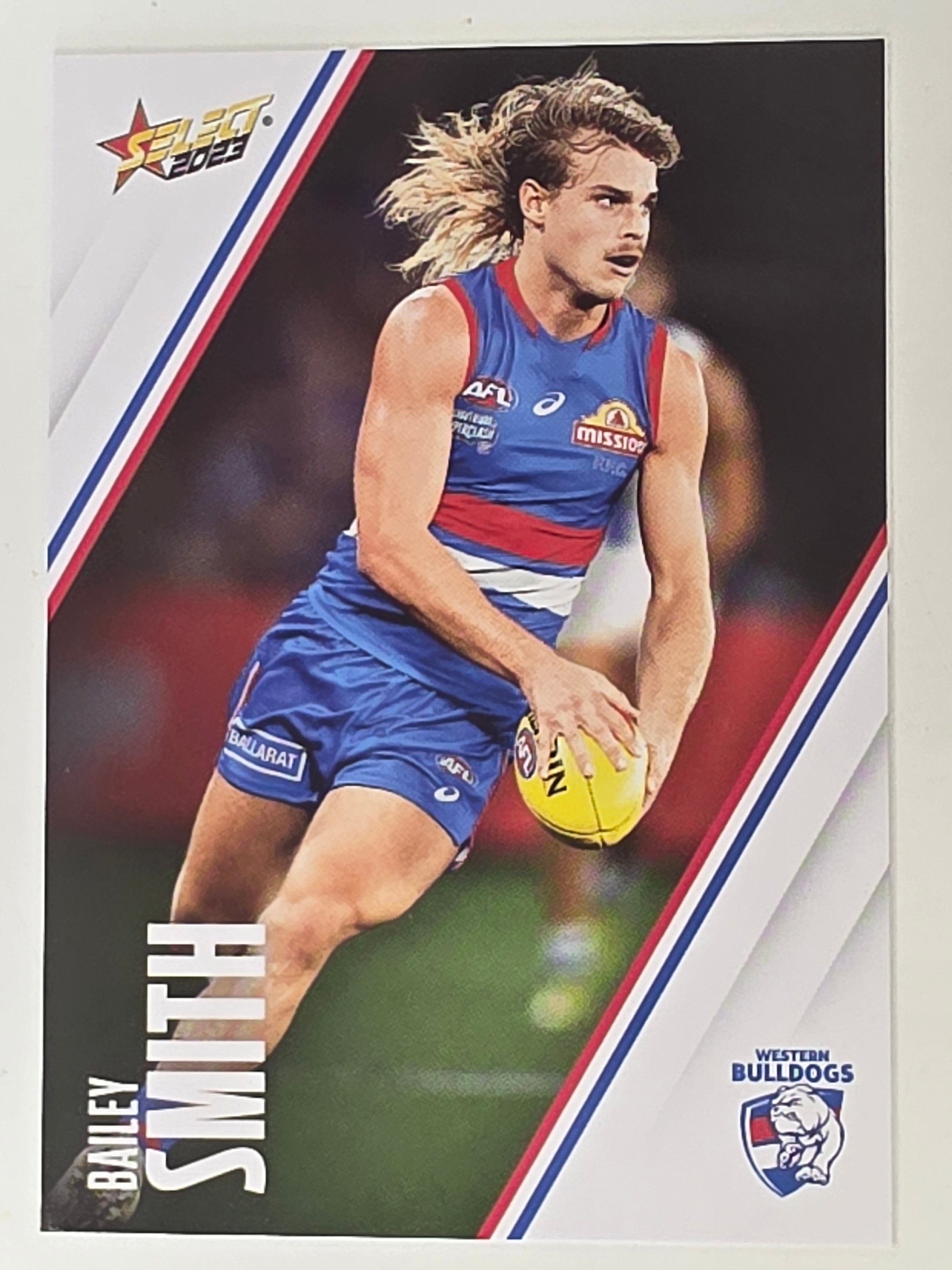 AFL 2023 Footy Stars Base Card #179 Bailey Smith Western Bulldogs