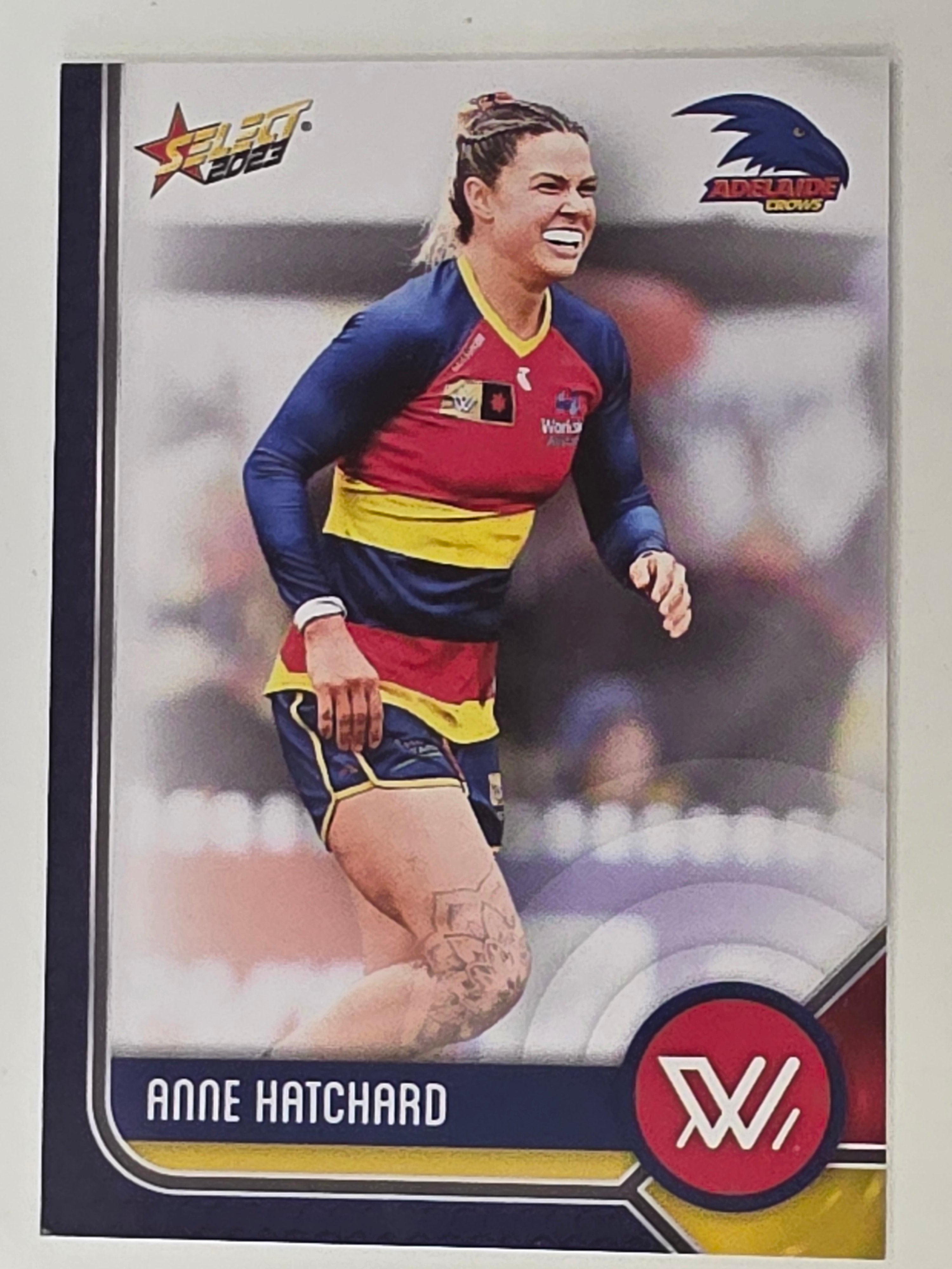 AFL 2023 Footy Stars Base Card #182 Anne Hatchard Adelaide Crows AFLW