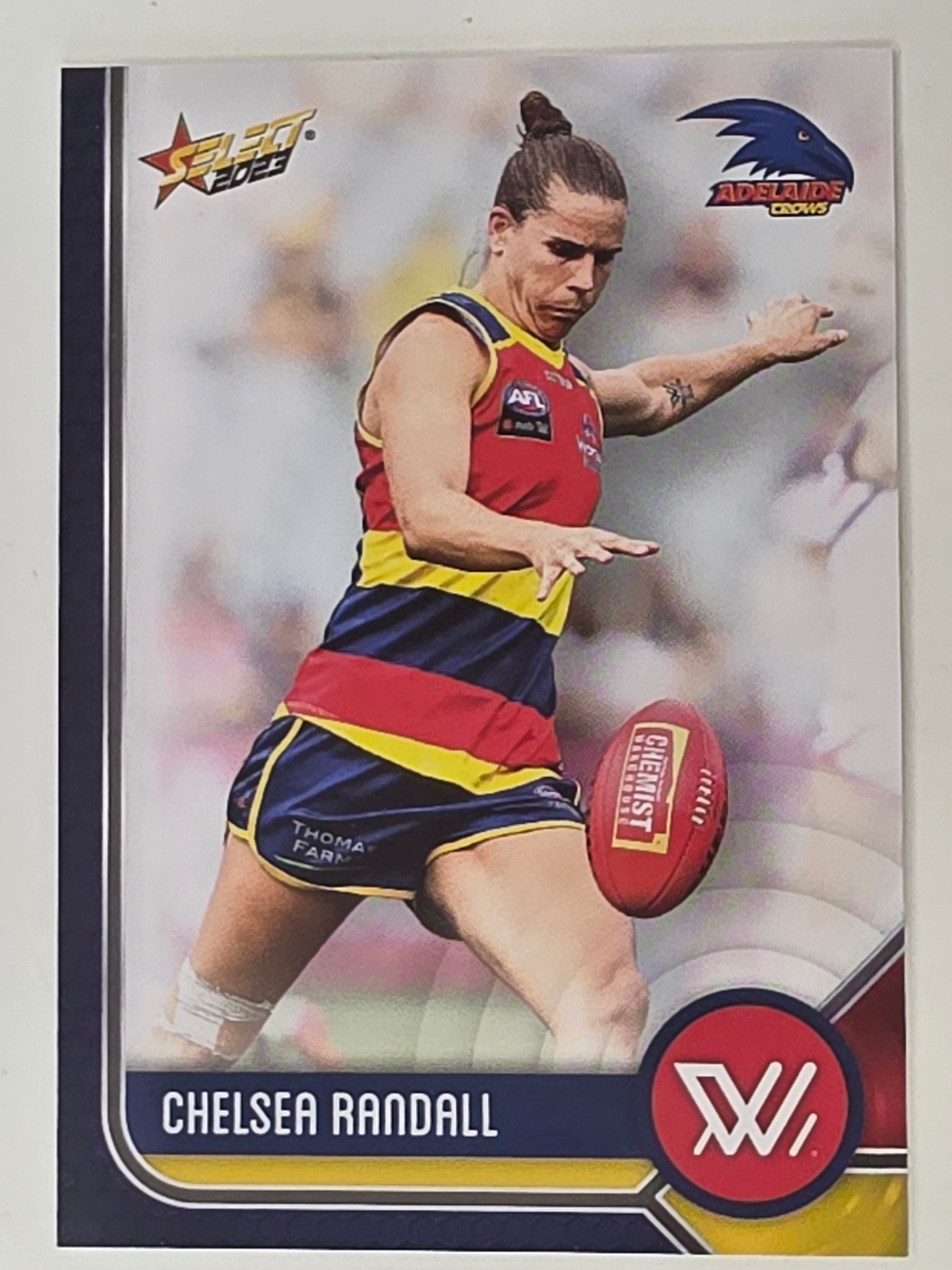 AFL 2023 Footy Stars Base Card #184 Chelsea Randall Adelaide Crows AFLW