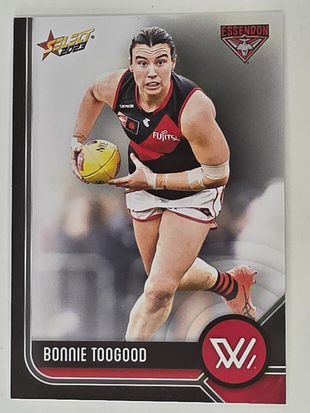 AFL 2023 Footy Stars Base Card #196 Bonnie Toogood Essendon Bombers AFLW