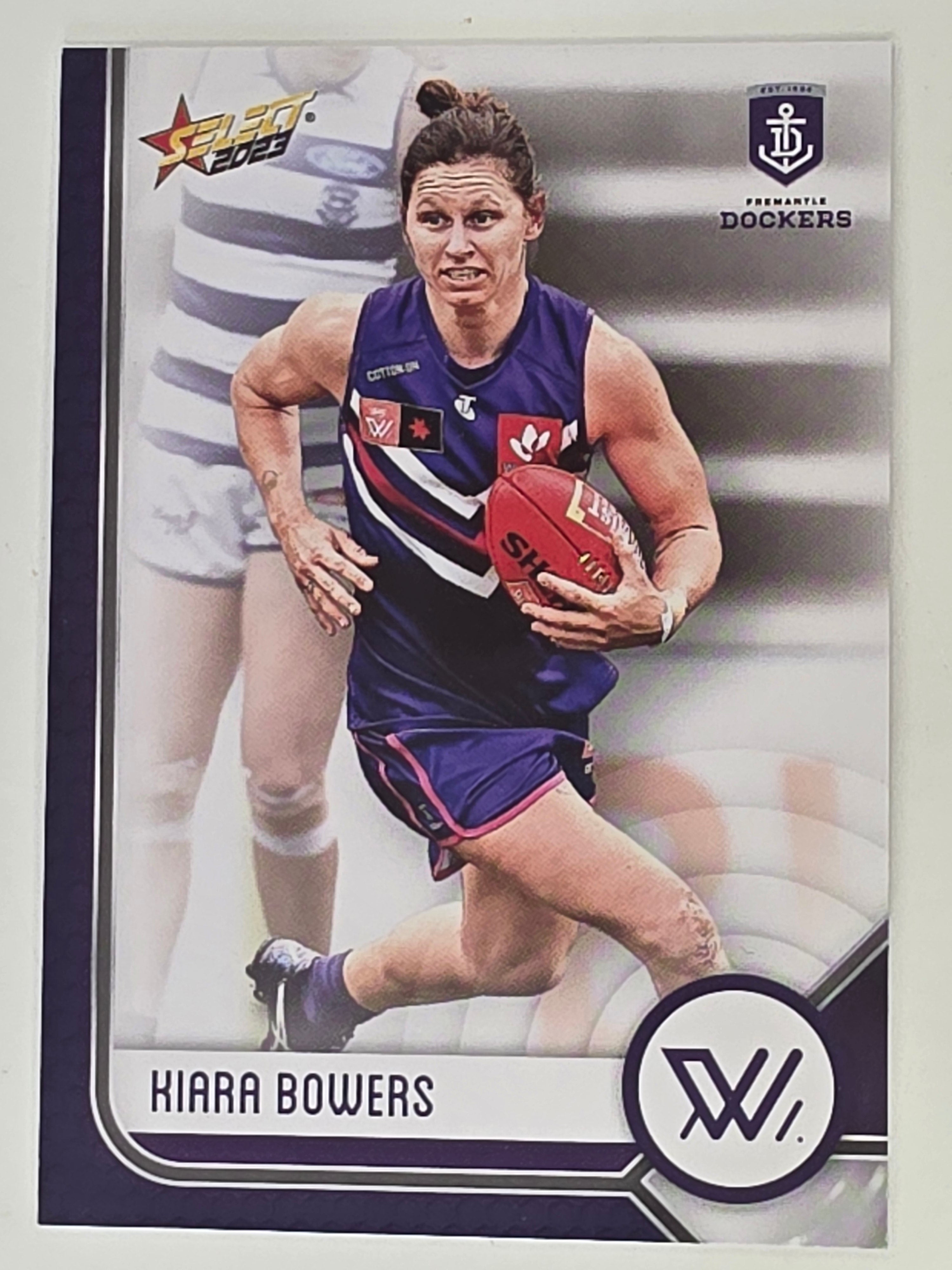 AFL 2023 Footy Stars Base Card #198 Kiara Bowers Fremantle Dockers AFLW