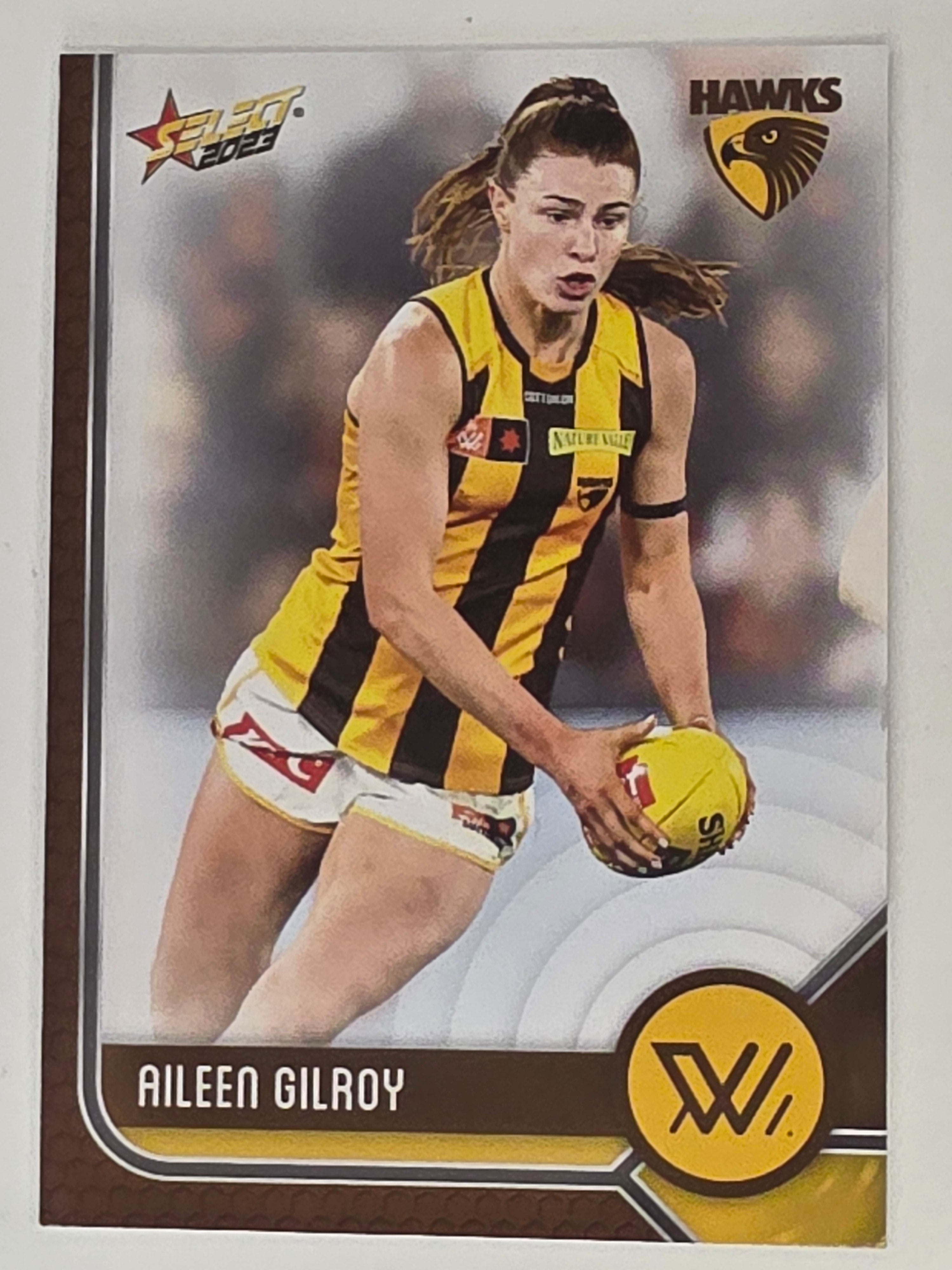 AFL 2023 Footy Stars Base Card #211 Aileen Gilroy Hawthorn Hawks AFLW