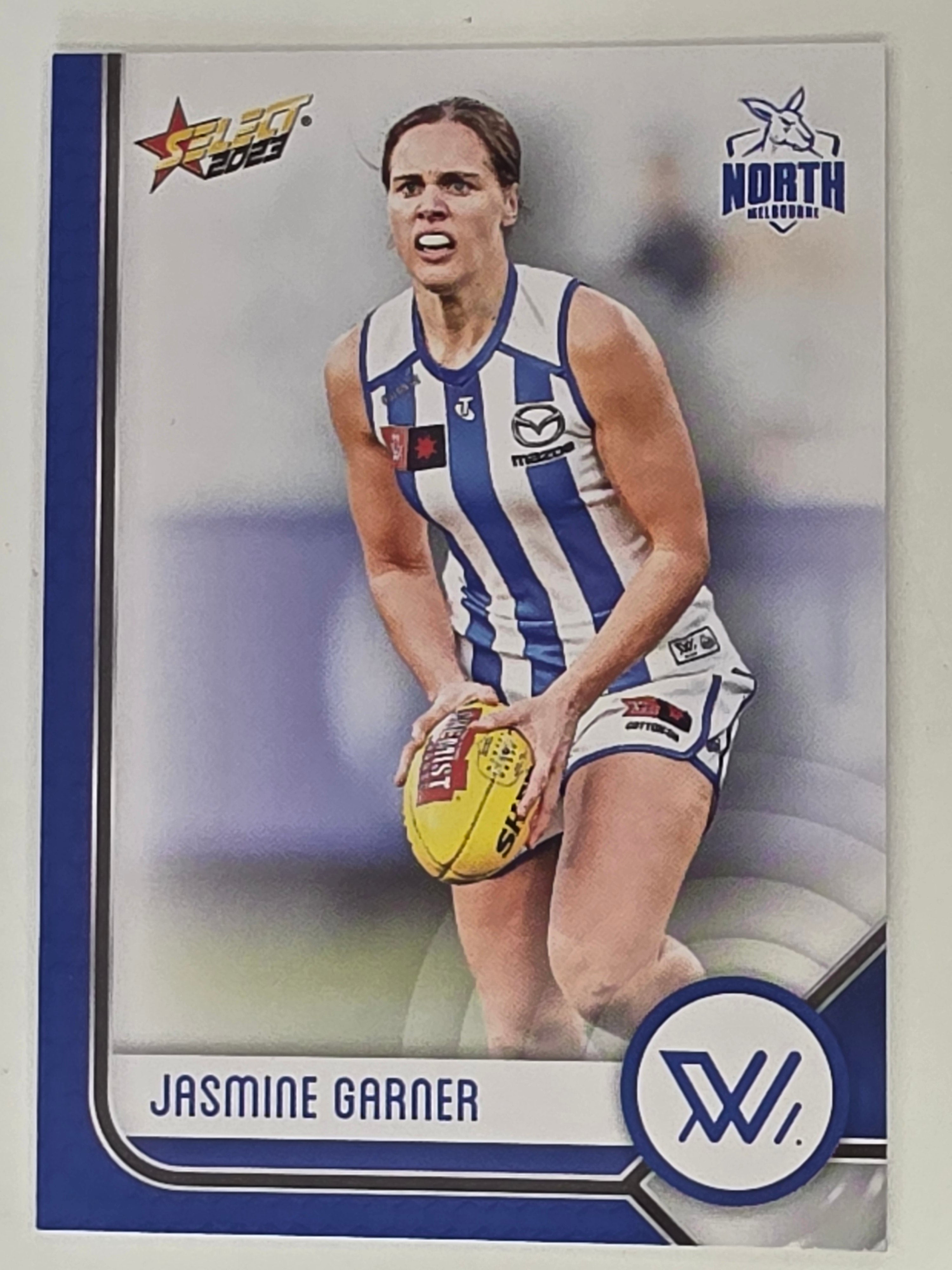 AFL 2023 Footy Stars Base Card #215 Jasmine Garner North Melbourne AFLW