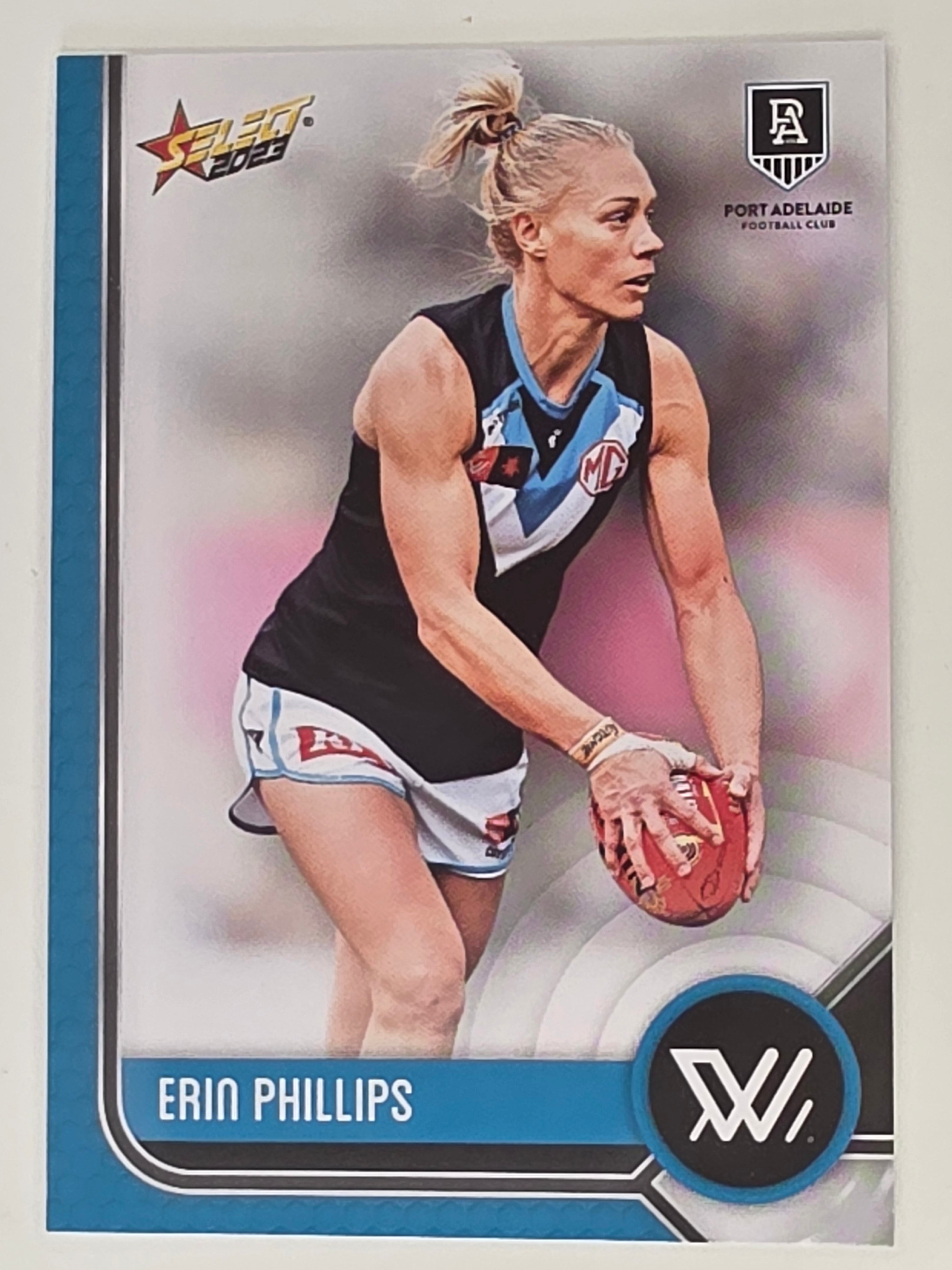 AFL 2023 Footy Stars Base Card #220 Erin Phillips Port Adelaide AFLW