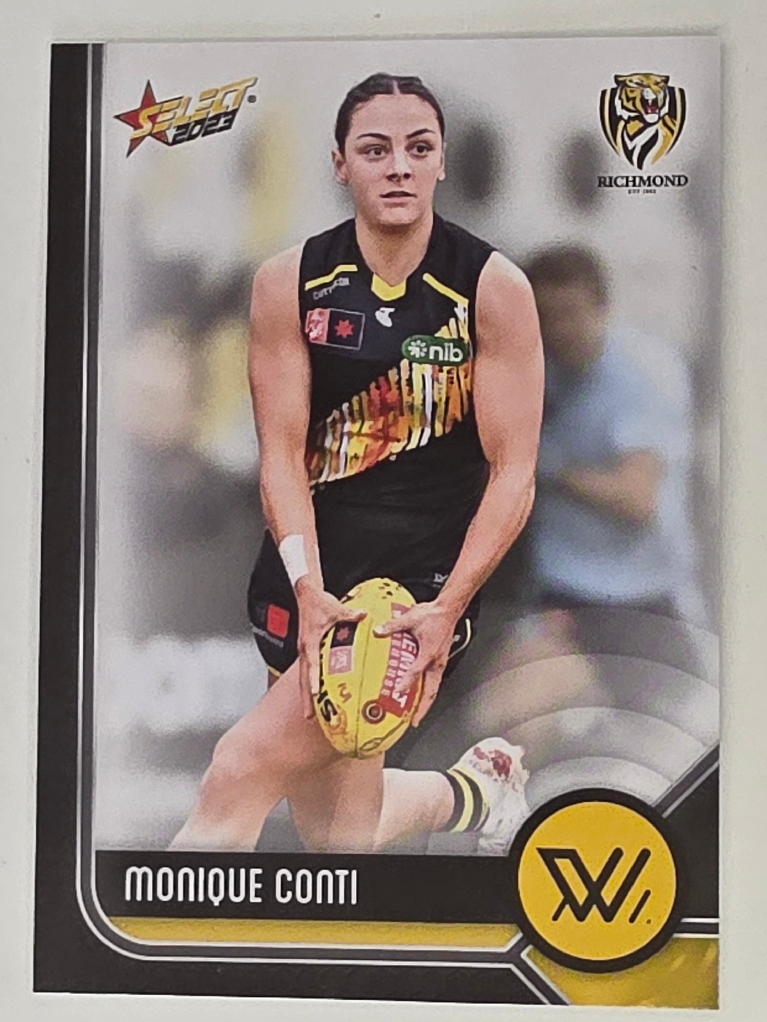 AFL 2023 Footy Stars Base Card #222 Monique Conti Richmond AFLW