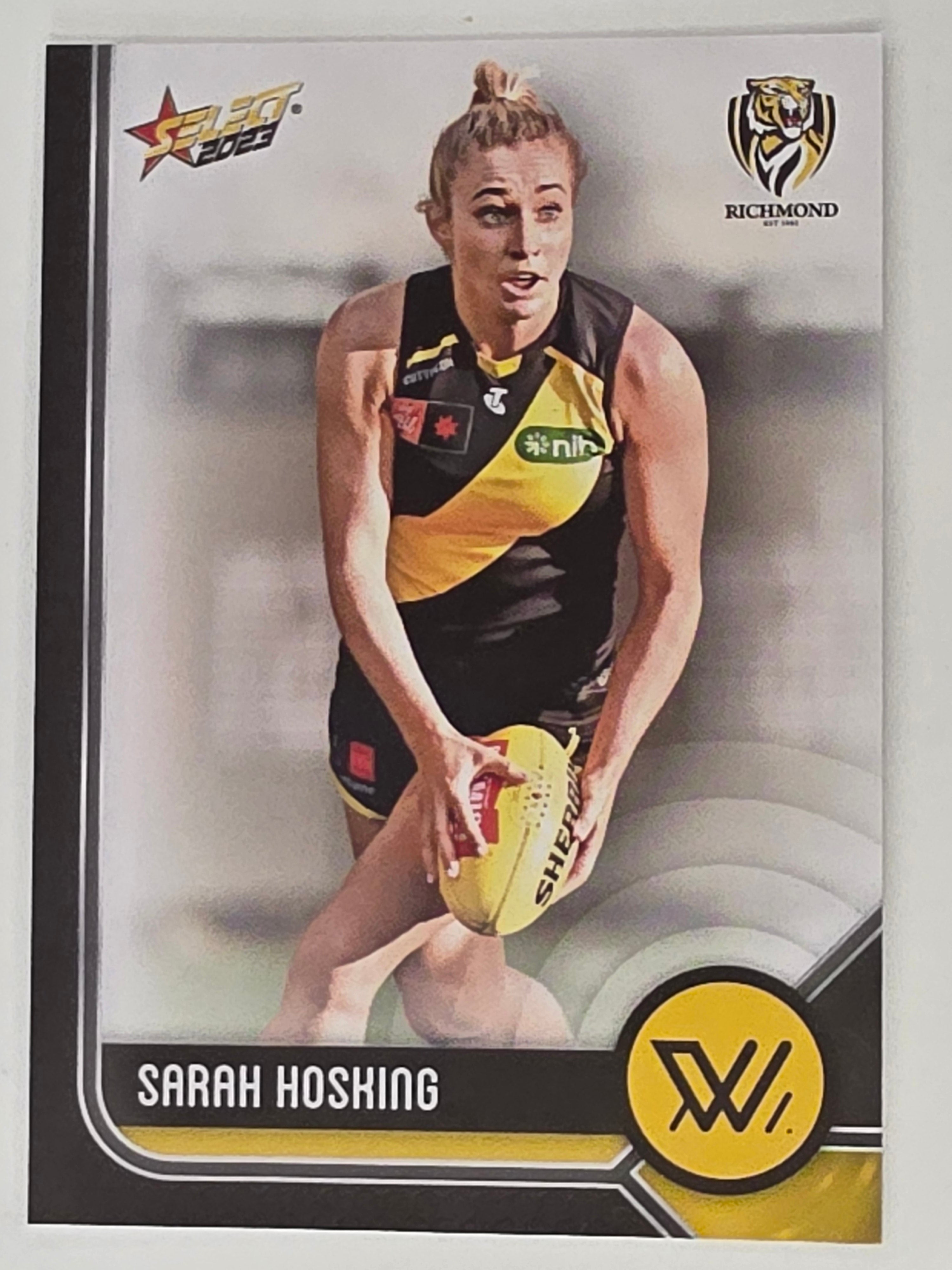 AFL 2023 Footy Stars Base Card #223 Sarah Hosking Richmond AFLW