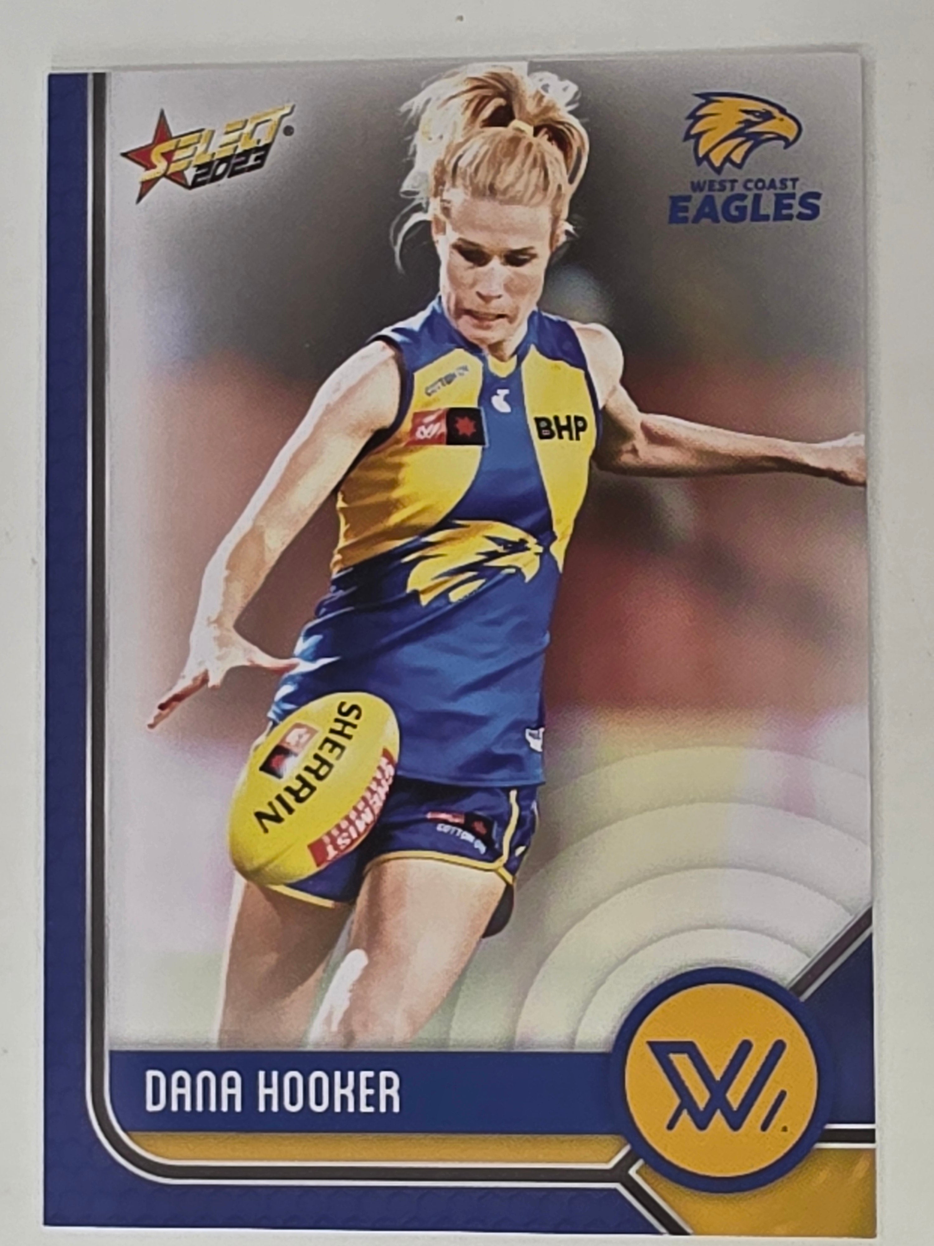 AFL 2023 Footy Stars Base Card #230 Dana Hooker West Coast Eagles AFLW