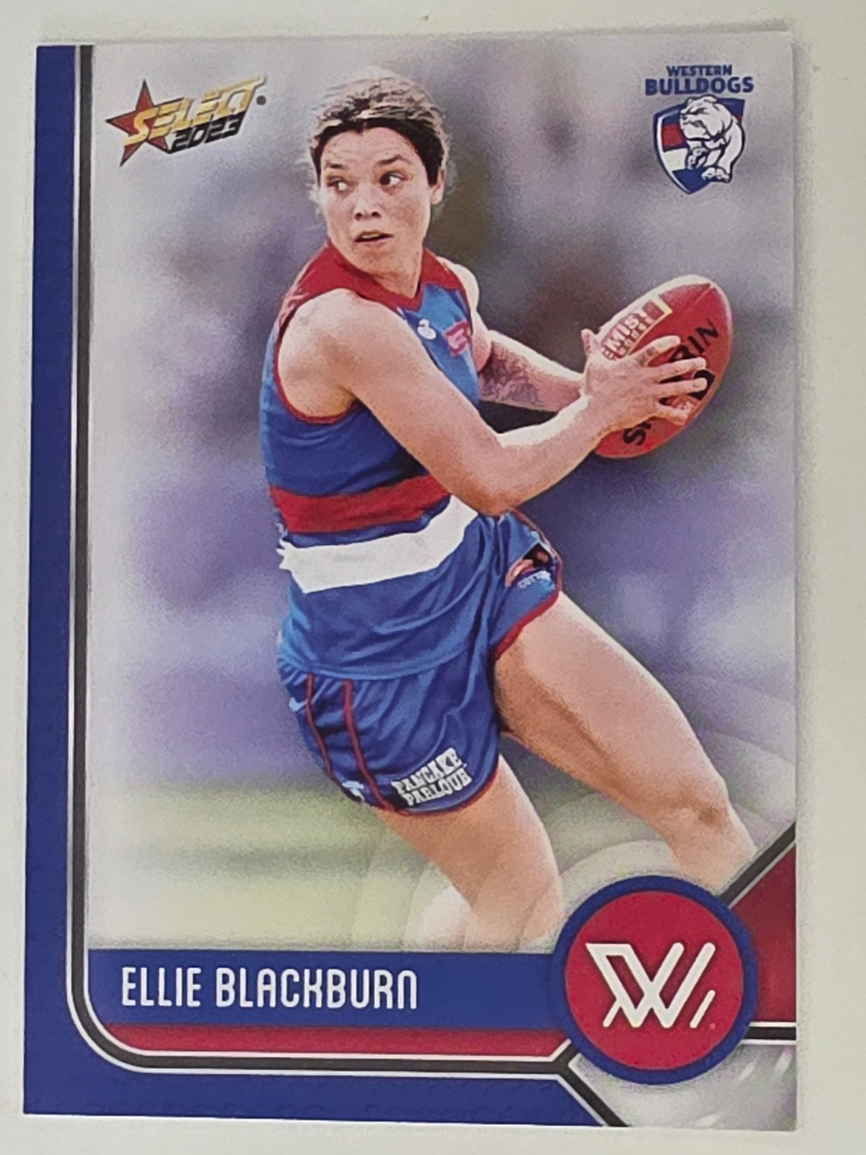 AFL 2023 Footy Stars Base Card #233 Ellie Blackburn Western Bulldogs AFLW
