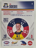 AFL 2023 Footy Stars Parallel Colour Spots #004 Tom Doedee Adelaide Crows