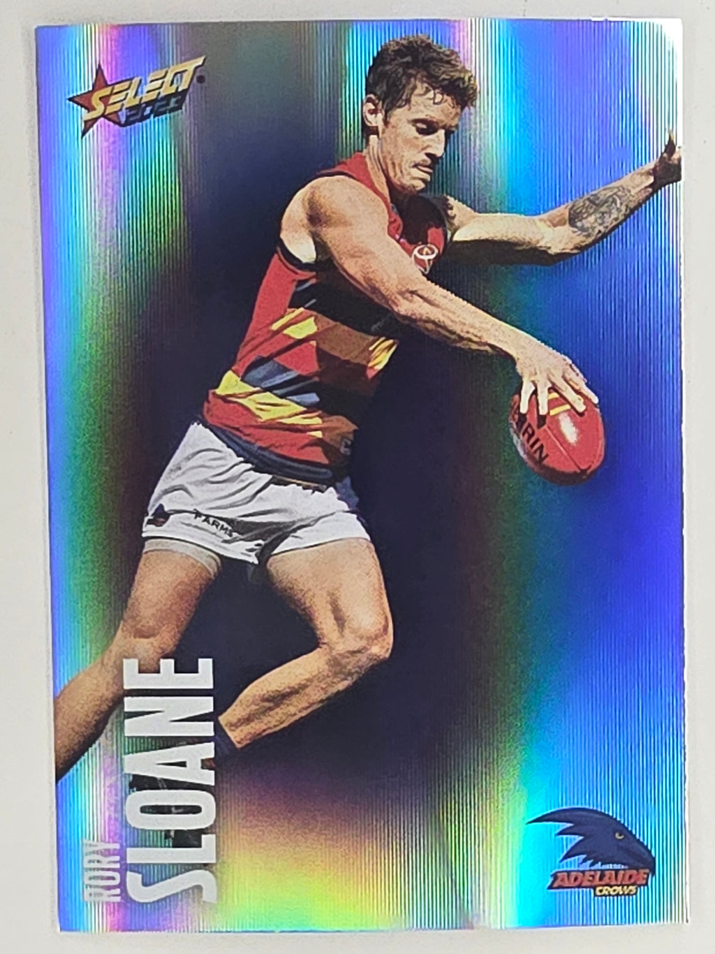 AFL 2023 Footy Stars Parallel Colour Spots #009 Rory Sloane Adelaide Crows