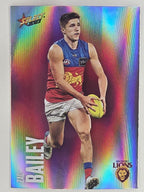 AFL 2023 Footy Stars Parallel Colour Spots #013 Zac Bailey Brisbane Lions