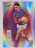 AFL 2023 Footy Stars Parallel Colour Spots #015 Charlie Cameron Brisbane Lions