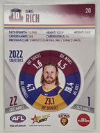 AFL 2023 Footy Stars Parallel Colour Spots #020 Daniel Rich Brisbane Lions