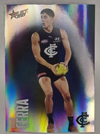 AFL 2023 Footy Stars Parallel Colour Spots #022 Adam Cerra Carlton Blues