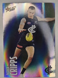 AFL 2023 Footy Stars Parallel Colour Spots #023 Patrick Cripps Carlton Blues