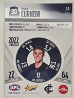 AFL 2023 Footy Stars Parallel Colour Spots #024 Charlie Curnow Carlton Blues