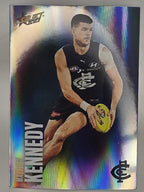 AFL 2023 Footy Stars Parallel Colour Spots #026 Matthew Kennedy Carlton Blues