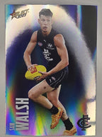 AFL 2023 Footy Stars Parallel Colour Spots #030 Sam Walsh Carlton Blues