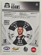 AFL 2023 Footy Stars Parallel Colour Spots #032 Taylor Adams Collingwood Magpies
