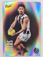 AFL 2023 Footy Stars Parallel Colour Spots #034 Josh Daicos Collingwood Magpies