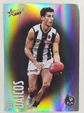 AFL 2023 Footy Stars Parallel Colour Spots #035 Nick Daicos Collingwood Magpies